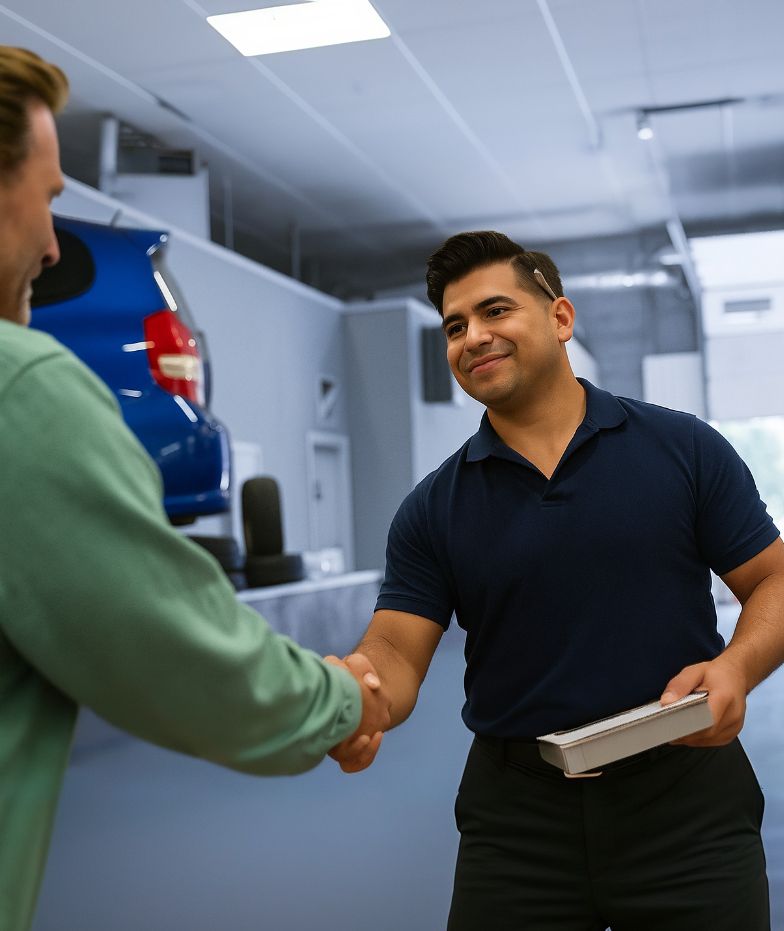 Insurance-Agent-shaking-hands-with-a-body-shop-owner-after-getting-on-a-DRP-with-Top-Shops-help