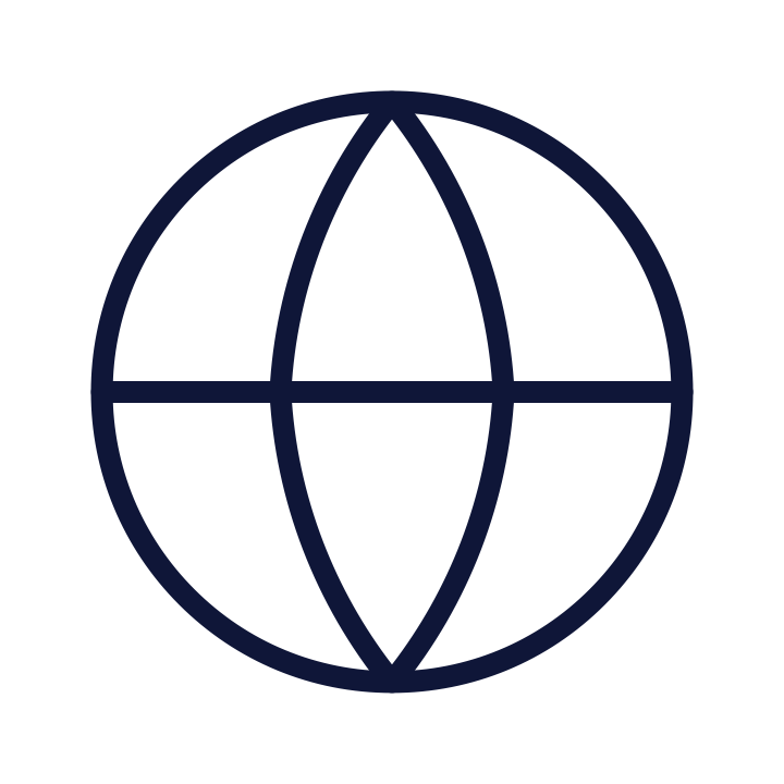 Growing network icon